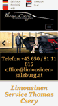Mobile Screenshot of limousinen-salzburg.at